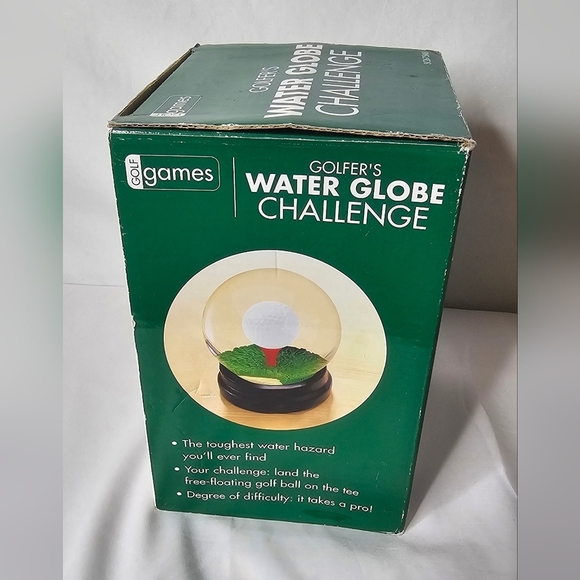E & B Giftware Other - E & B Giftware Golf Water Globe Challenge VINTAGE!